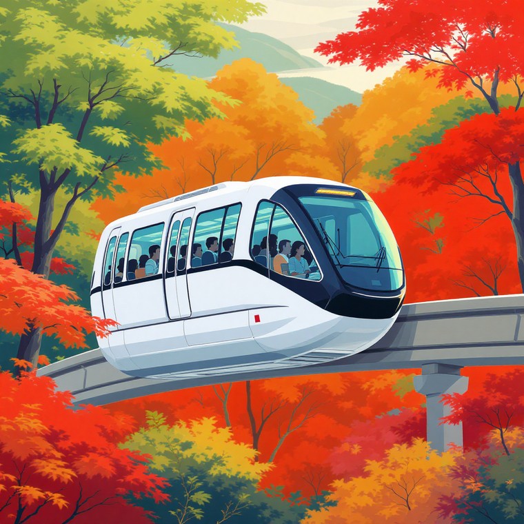 화담숲 모노레일