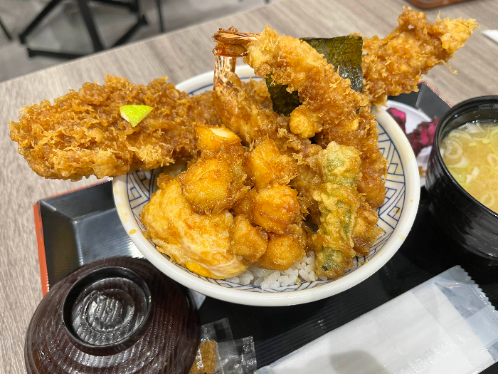 붕장어 텐동 ㄷㄷ