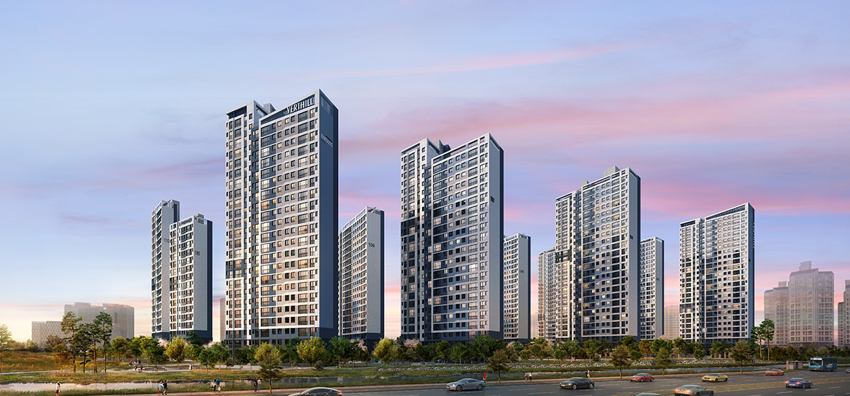 검단신도시 대성베르힐 - 조감도