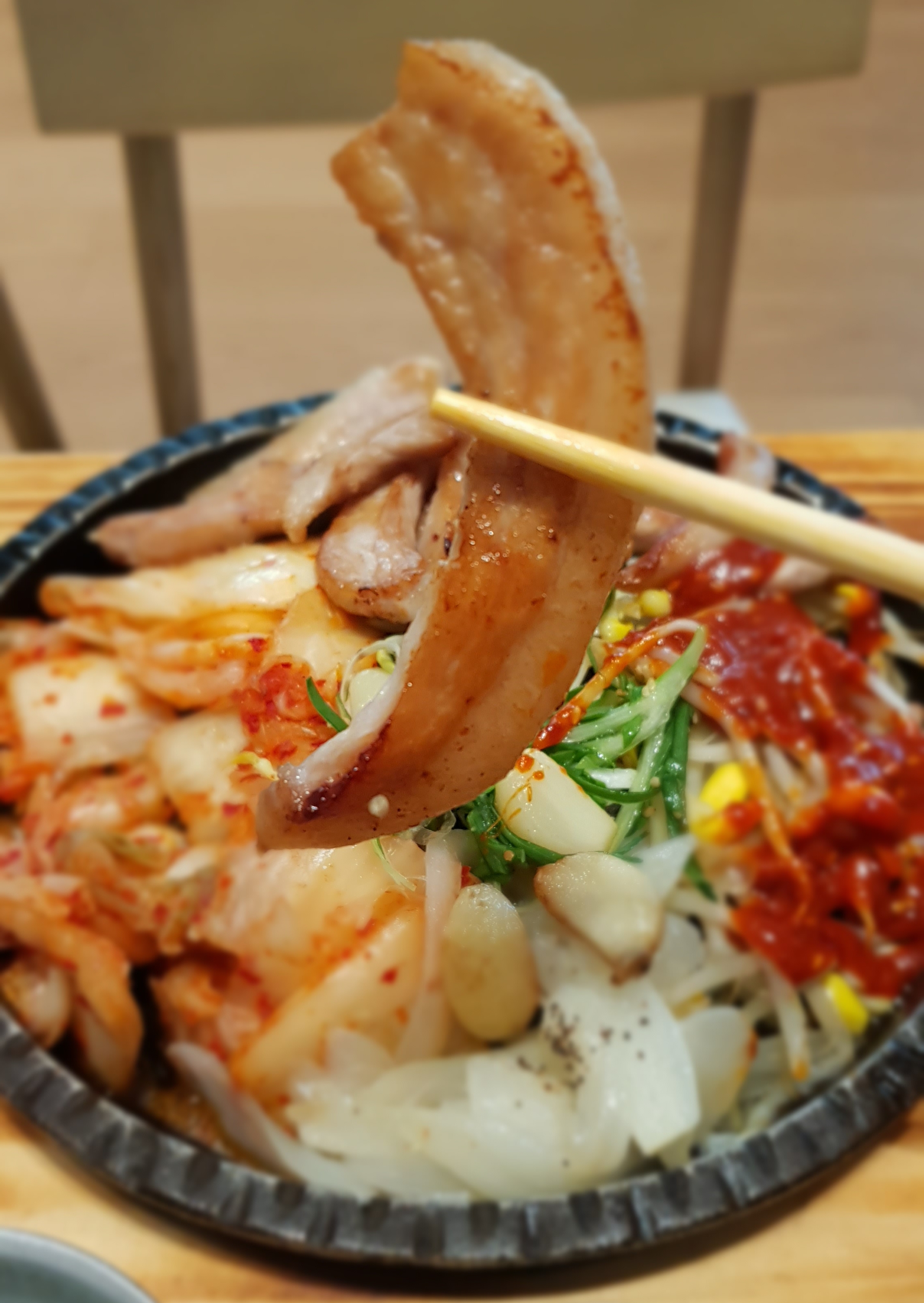 항정살이 맛있었어요.