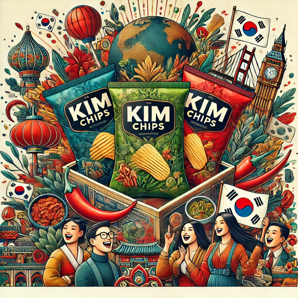 김칩스로 글로벌 시장 진출 성공! 한식의 현대적 재해석에 대한 이미지