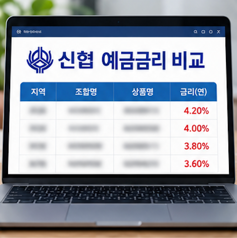 신협 1년 정기예금 금리