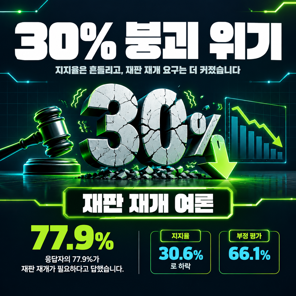 30% 붕괴 위기