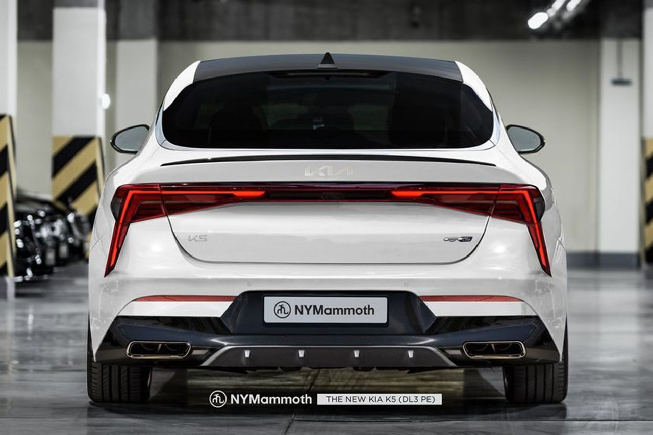 기아 'K5 페이스리프트' 예상도