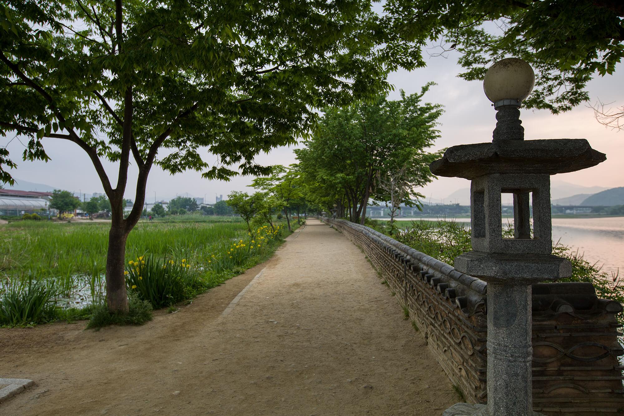 두물머리 산책로