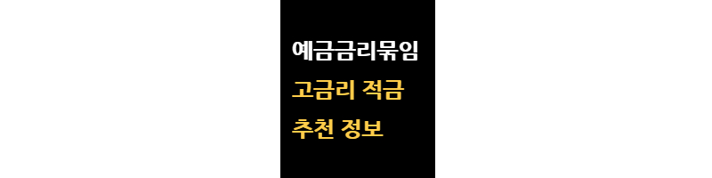 고금리적금