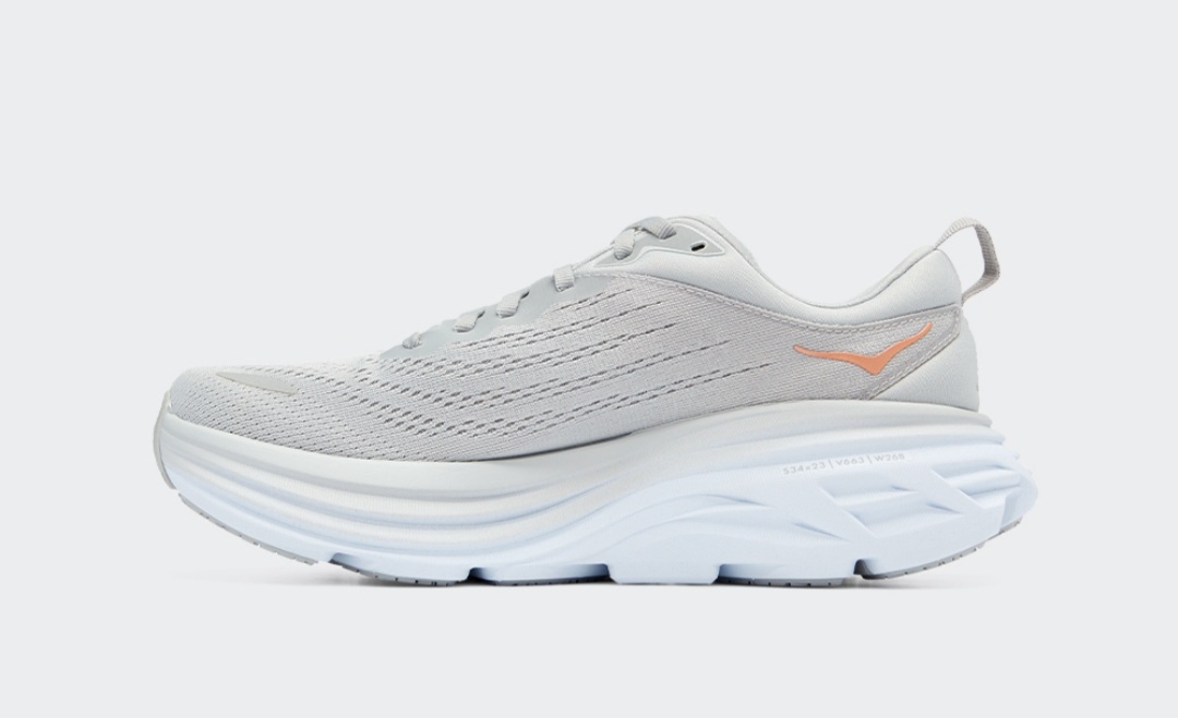 호카 본디8 여성용 그레이