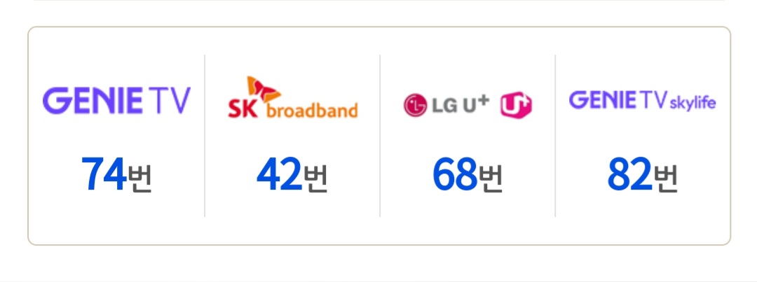 하이라이트TV-편성표-및-채널번호-확인-방법-안내-주요-방송사별-하이라이트TV의-채널-번호는-KT-지니TV-스카이라이프-82번,-KT-지니(Olleh)TV-74번,-SK-Btv-42번,-LG-U+-TV-68번이니-참고하셔서-시청하시길-바랍니다.