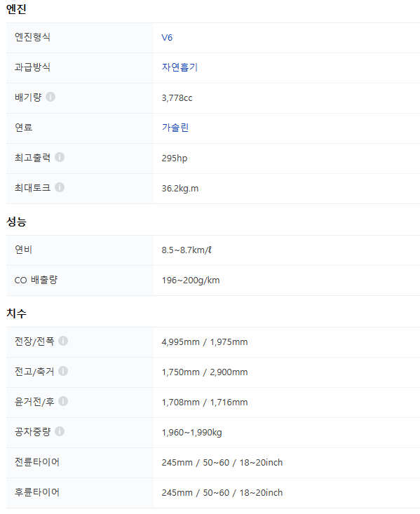 팰리세이드 가격 및 제원정보 알아보기! (디자인&amp;#44; 중고차 가격)