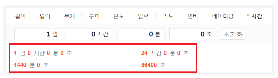 하루는 몇 분, 몇 초-1