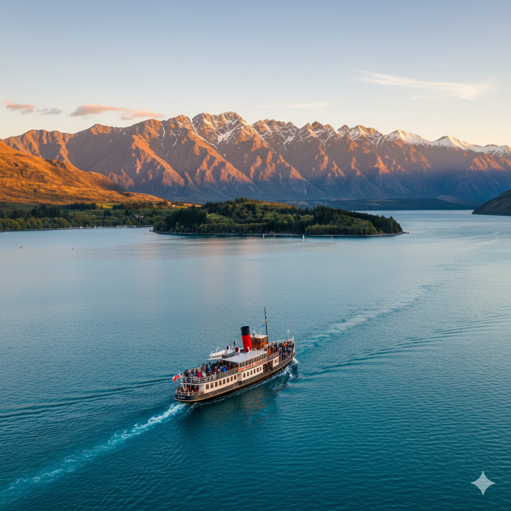 뉴질랜드 남섬에서 즐길수있는 유람선