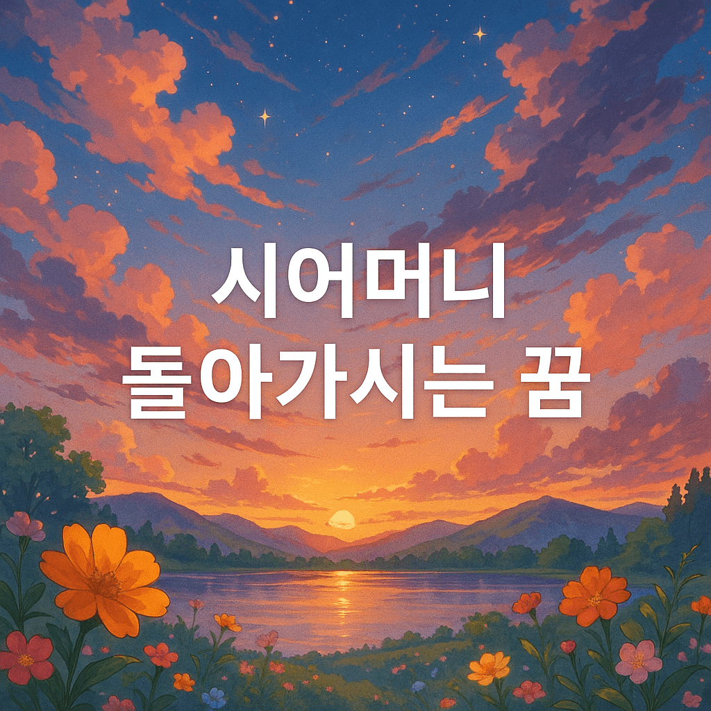 시어머니 돌아가시는 꿈 해몽