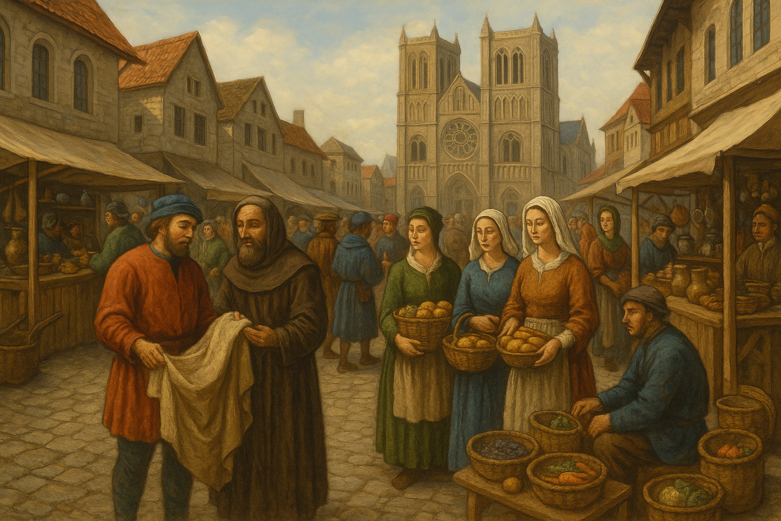 중세도시 성장 변화