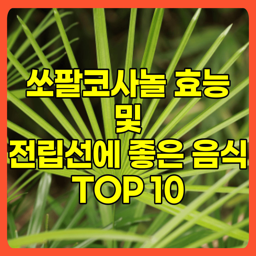 쏘팔코사놀