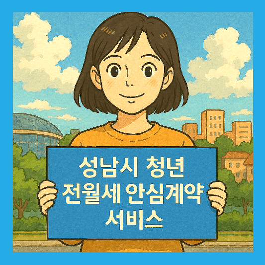 무료 성남시 청년 1인가구 전월세 안심계약 도움서비스 방법