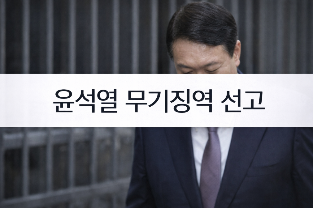 윤석열 무기징역 선고, 대한민국 헌정사 뒤흔든 결정적 순간