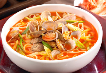 얼큰 해장 칼국수