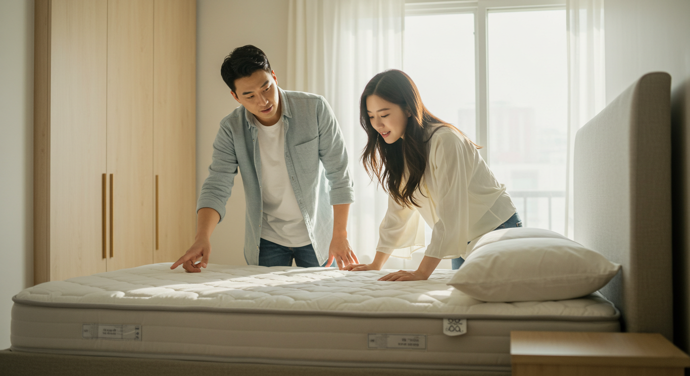 디자이너 한정판 침대