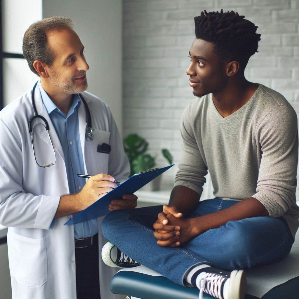 항문뾰루지 검사