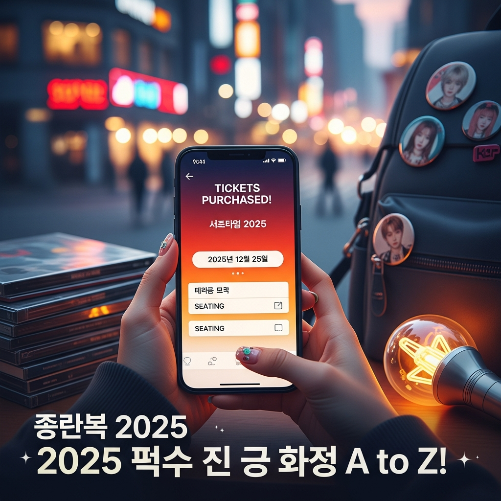 최애 보러 가는 길,