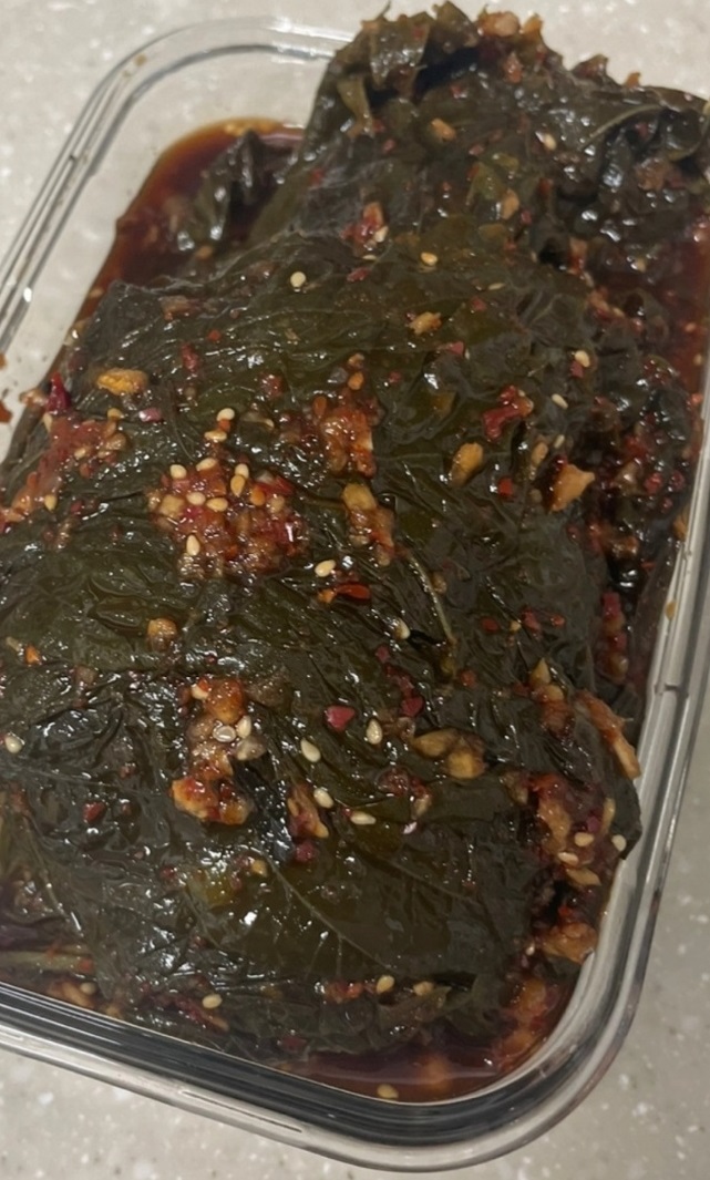 한국기행-영덕-깻잎김치-주문방법