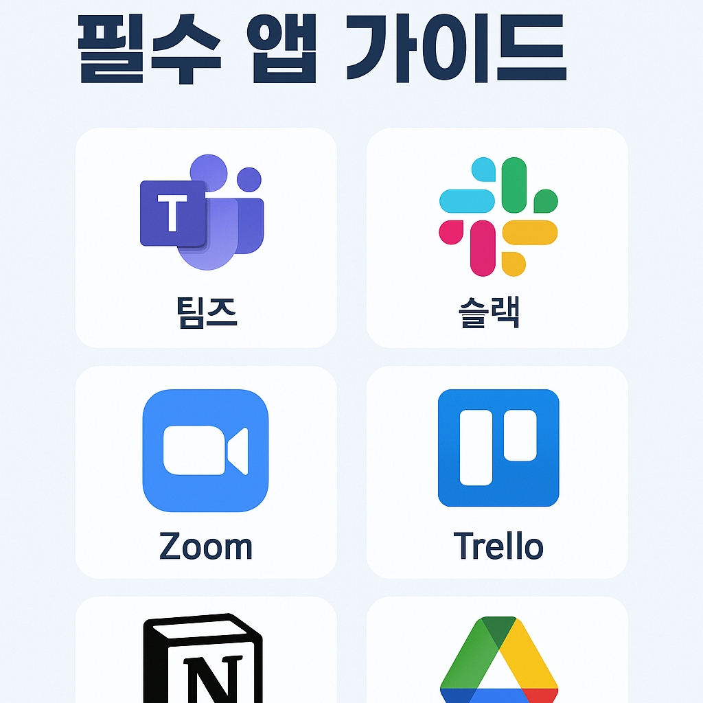 스마트워크 환경 구축을 위한 필수 앱 가이드