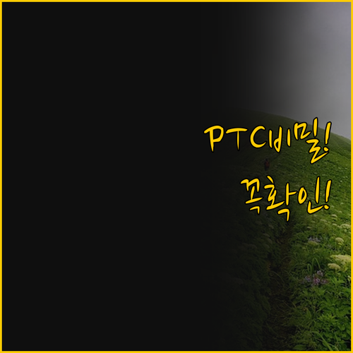 ์์ค ๋๋ฐฉ์ ๋น๋ฐ PTC ํํฐ๊ฐ ์์ ..