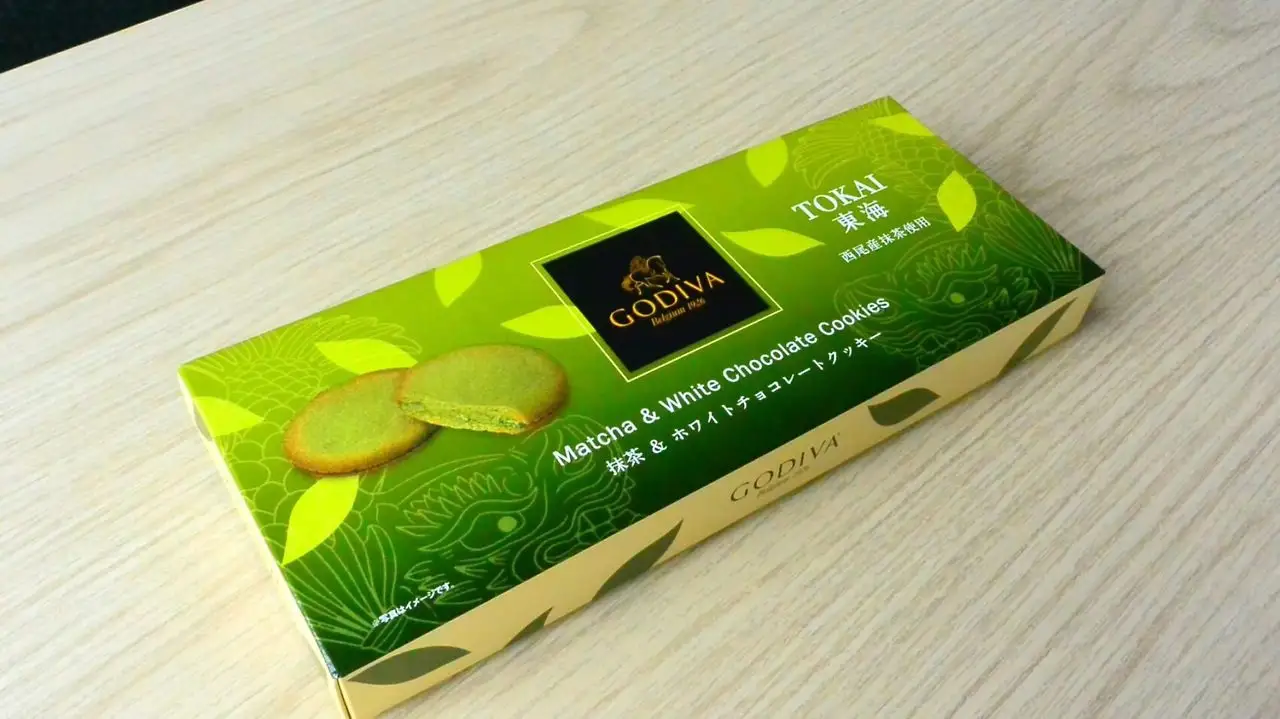 【GODIVA】 말차 & 화이트 초콜릿 쿠키