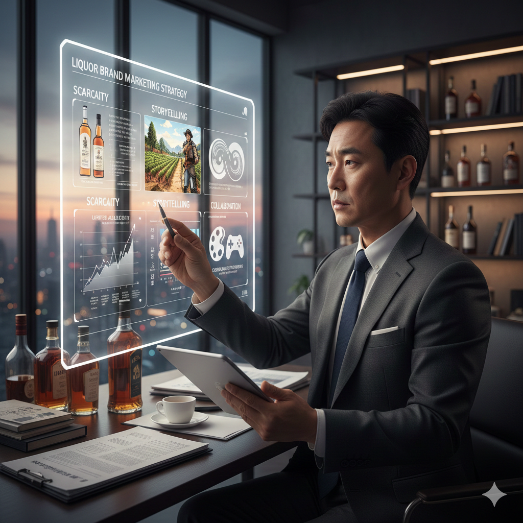 신규 수입주류 사업자의 전략가 다운 모습