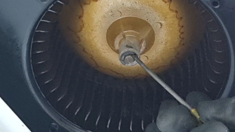 환풍기 날개 안전 핀