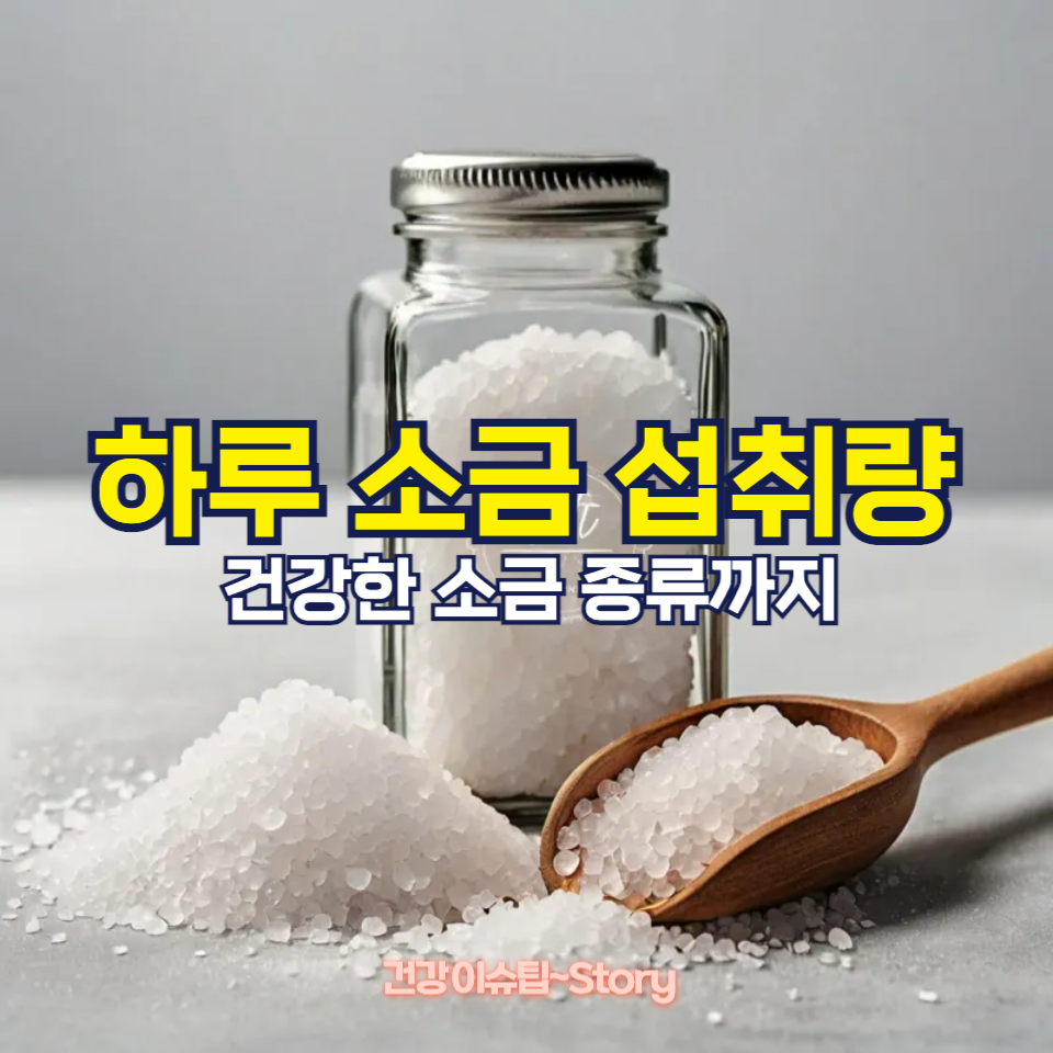 하루 소금 섭취량