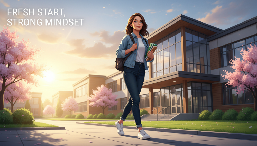 새로운 마음가짐으로 수능을 향해 나아가는 수험생