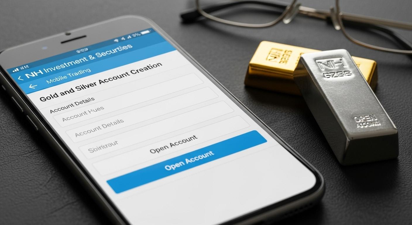 nh투자증권 금현물 계좌 만들기