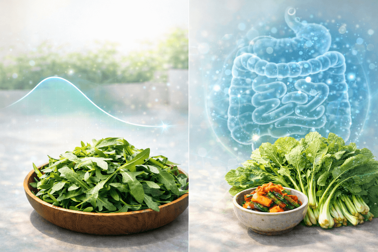 식이섬유 구성과 장 건강 효과