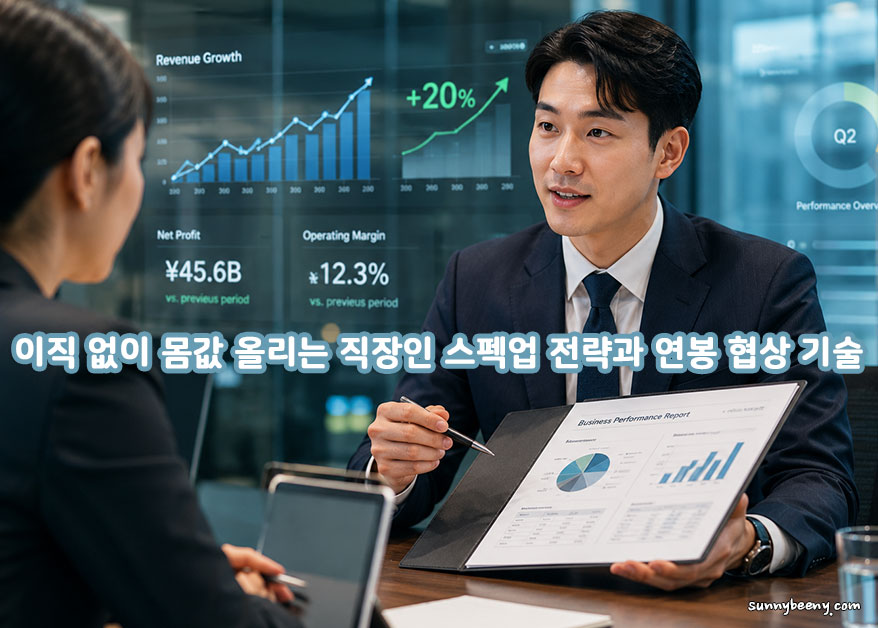 이직 없이 몸값 올리는 직장인 스펙업 전략과 실전 연봉 협상 기술