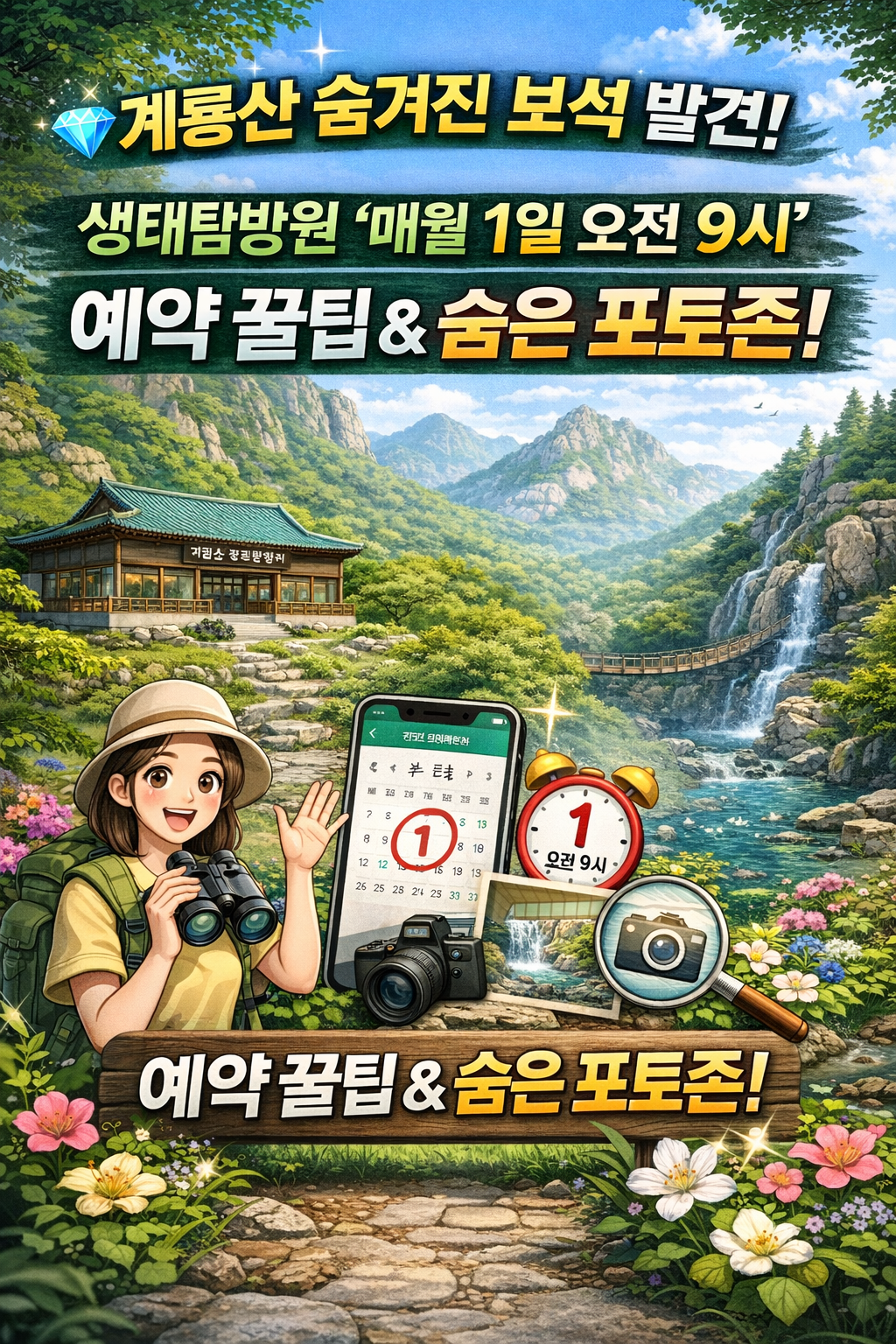 계룡산 숨겨진 보석 발견!