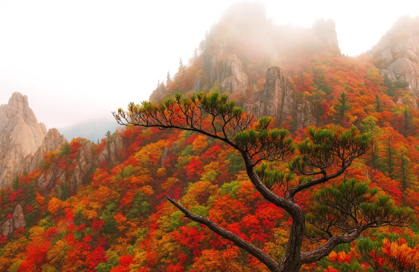 설악산-단풍