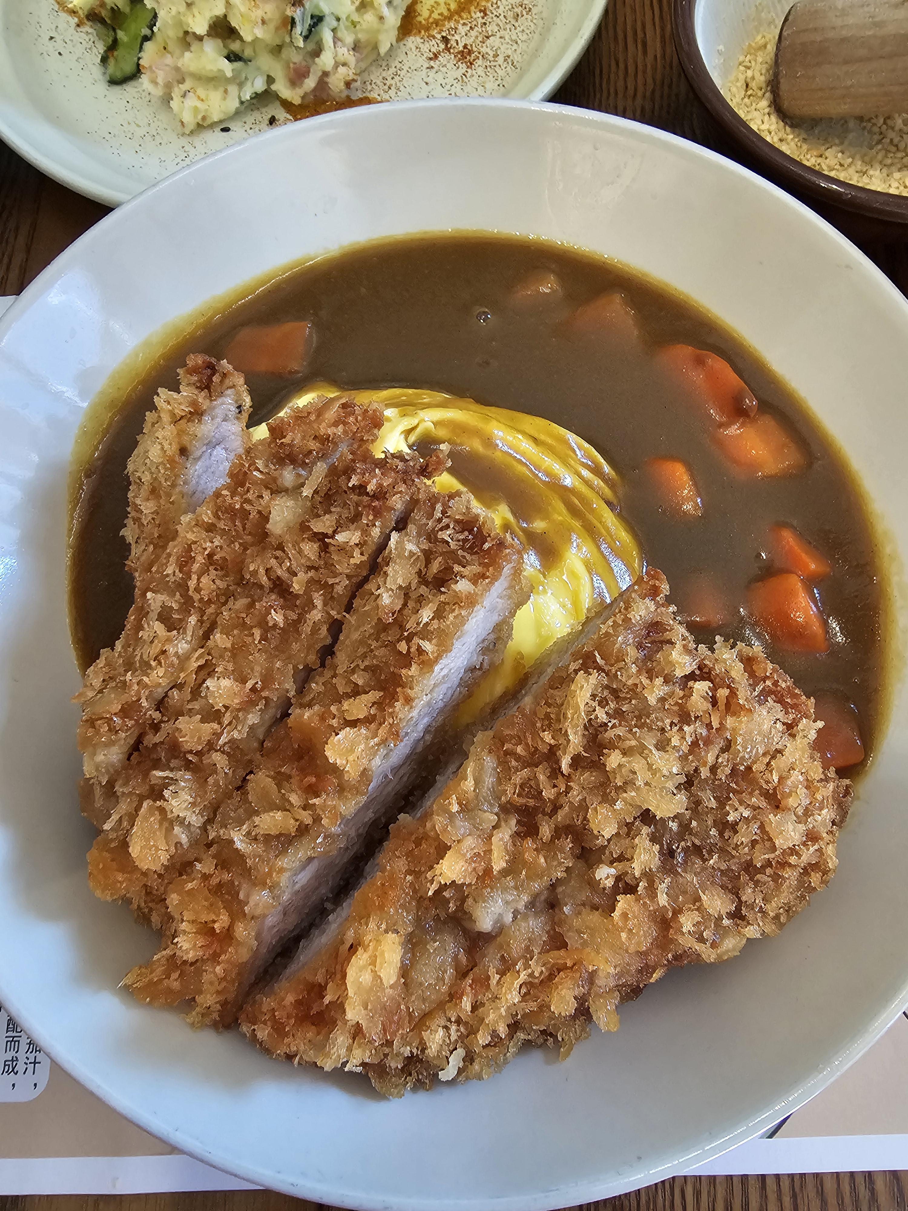 중국주하이 베이산 일본식 돈카츠맛집