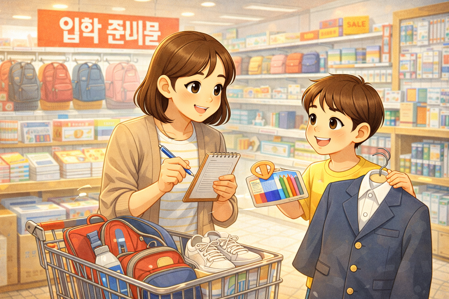 초등 입학 준비 비용 총 얼마 들까? 2026 최신 예산표로 현실 정리