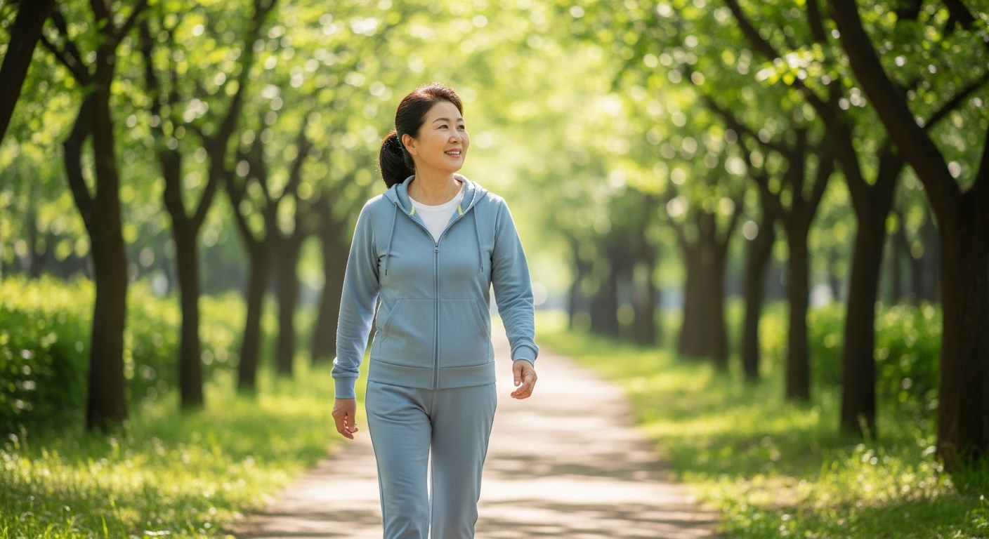 아침 걷기 습관