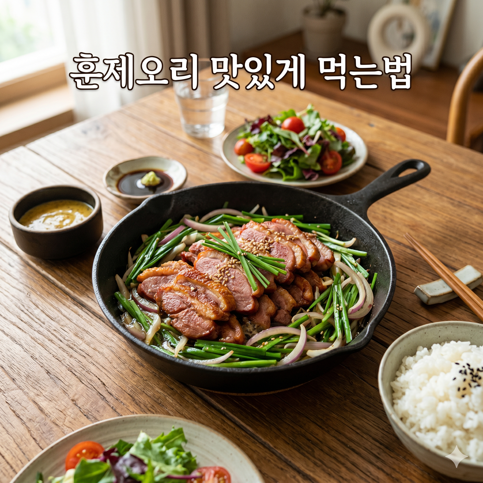 훈제오리 맛있게 먹는법: 간단하면서도 근사한 홈스토랑 레시피 가이드