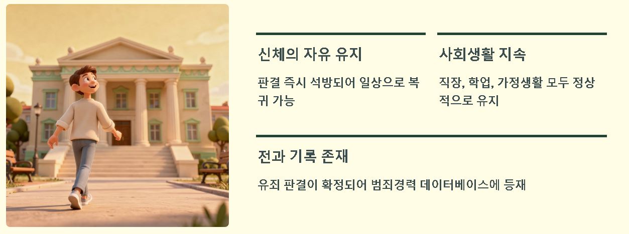 징역1년 집행유예2년이란