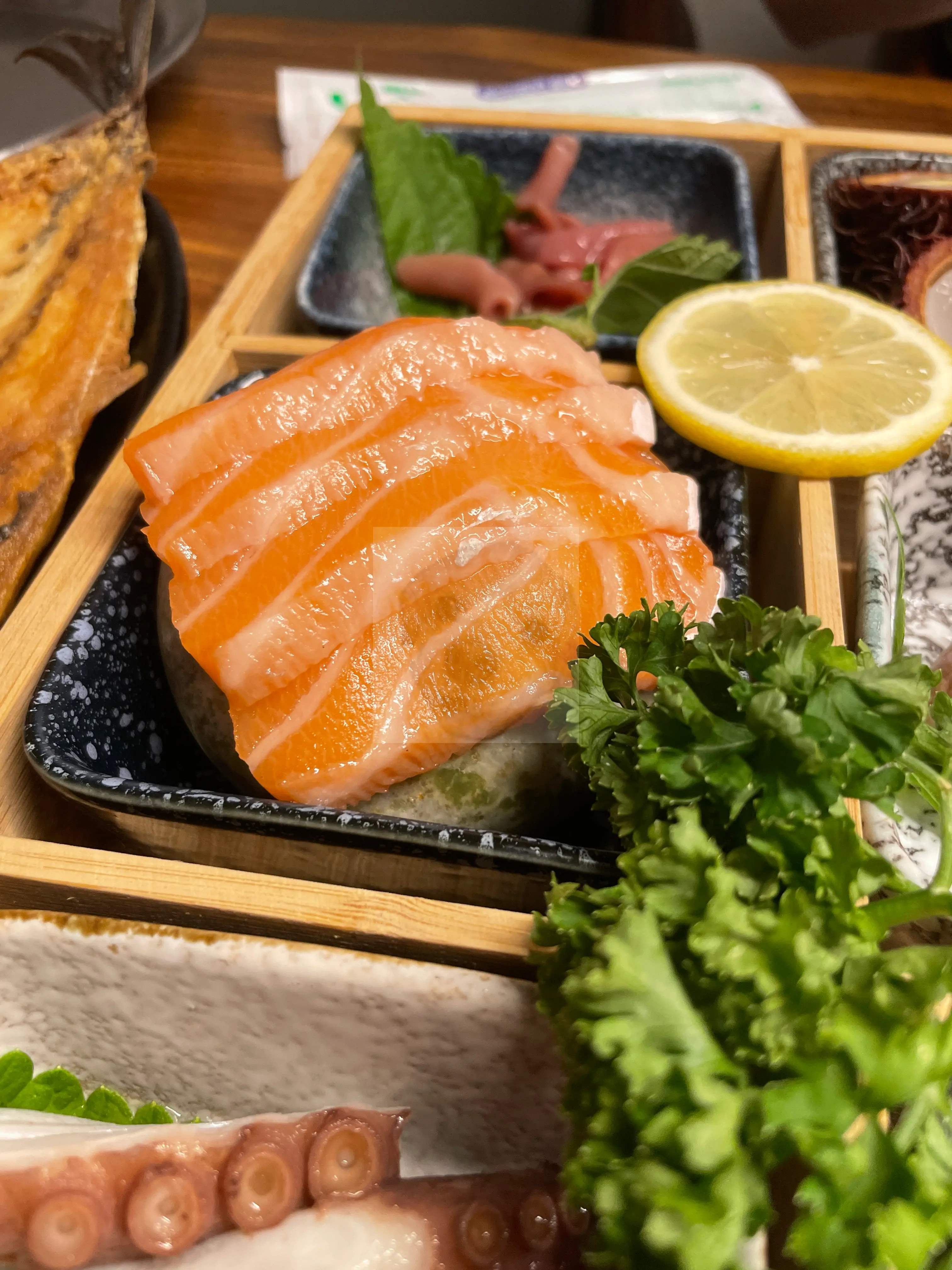 노르웨이산 연어회