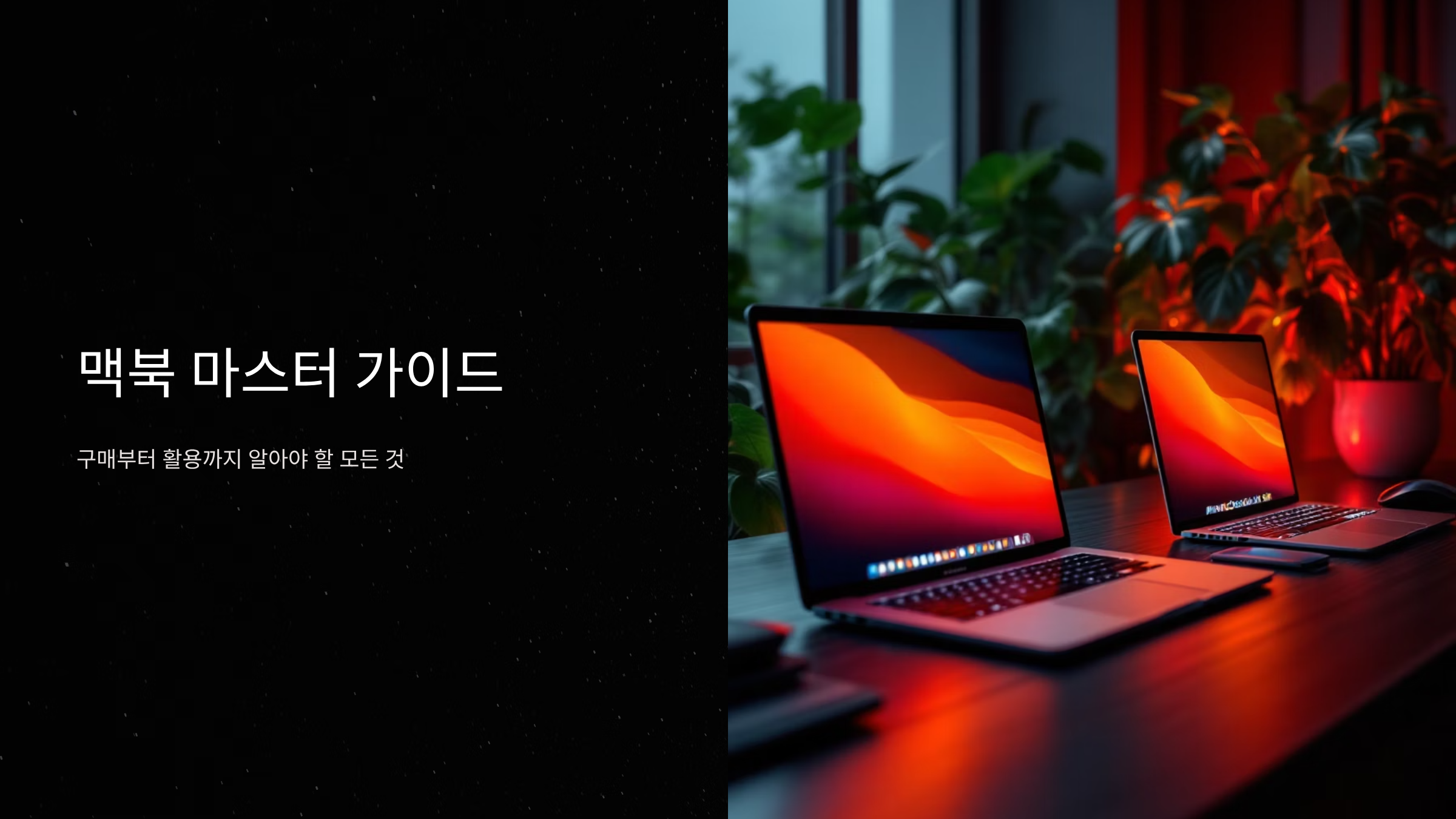 맥북 구매 전 알아야 할 핵심 정보