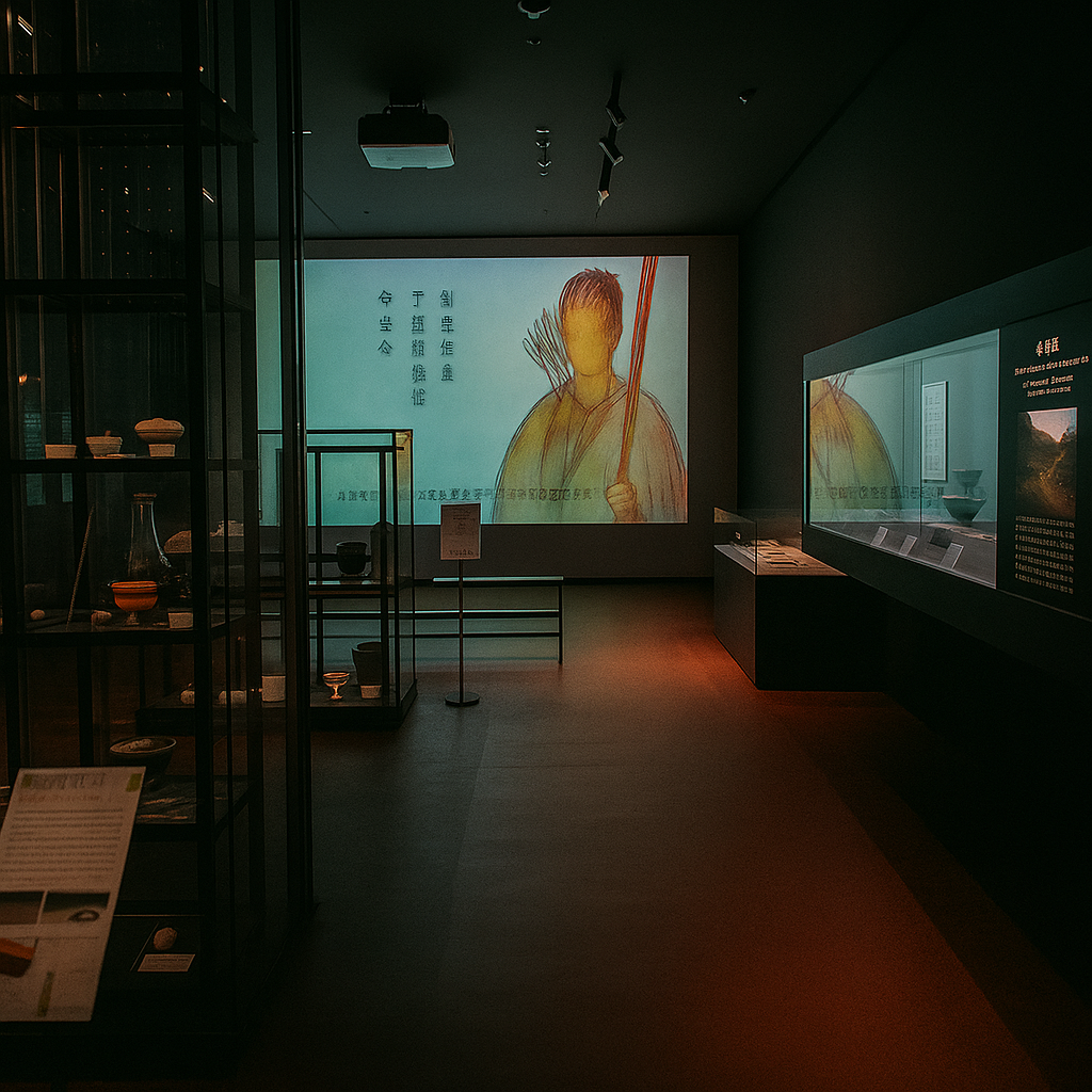 일본의 쓰시마 박물관의 이미지