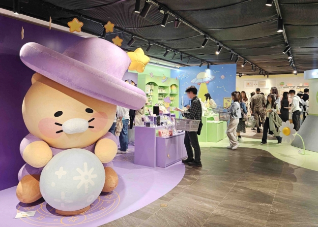 신세계백화점 강남점의 별별춘식 팝업스토어 ⓒ신세계백화점 제공