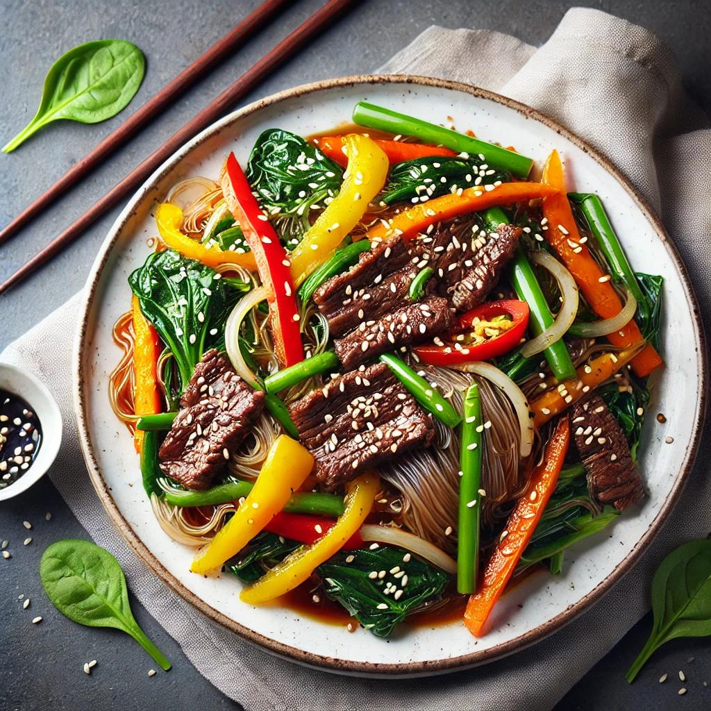 소고기잡채 황금레시피