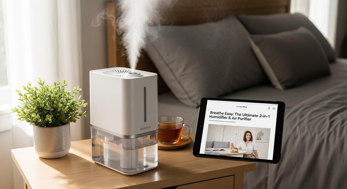 가습기 공기청정기 동시