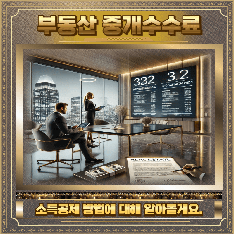 중개수수료 소득공제