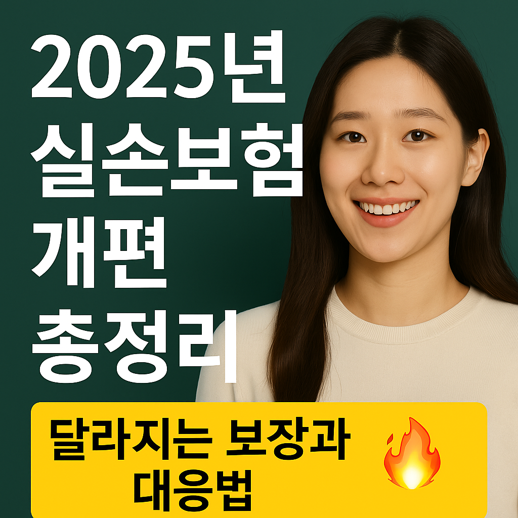 실손의료보험 개편 총정리